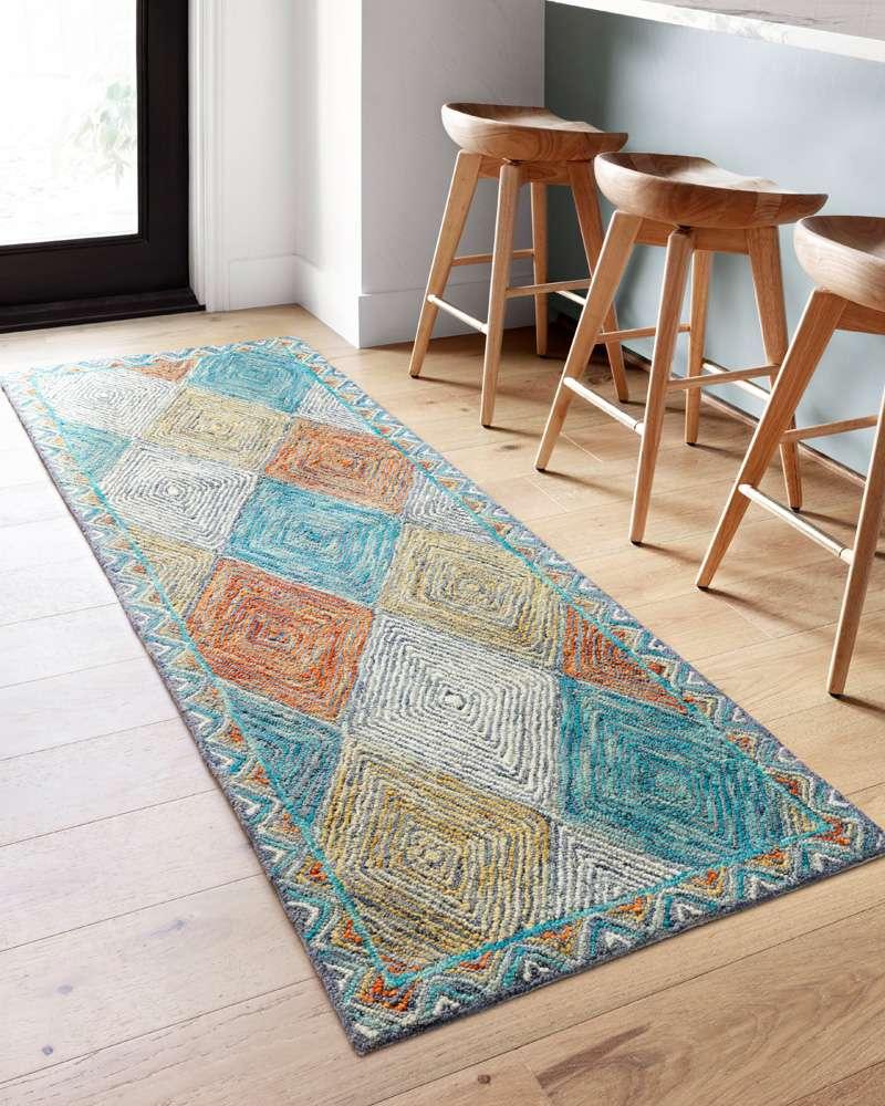 Loloi - Spectrum Sunset / Ocean 7-9in x 9-9in Area Rug - SPECSPE-02SSOC7999 veiw 4
