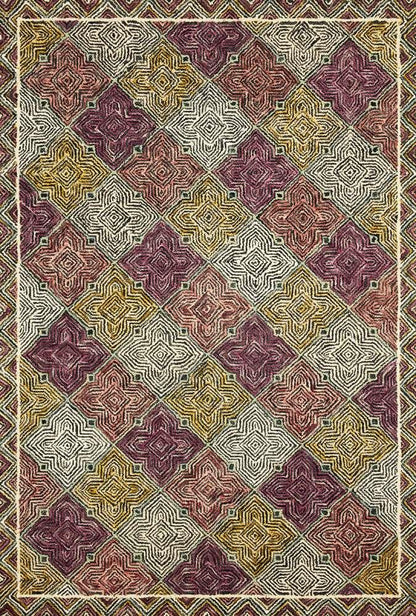 Loloi - Spectrum Charcoal / Multi 8-6in x 12 Area Rug - SPECSPE-03CCML86C0 veiw 1
