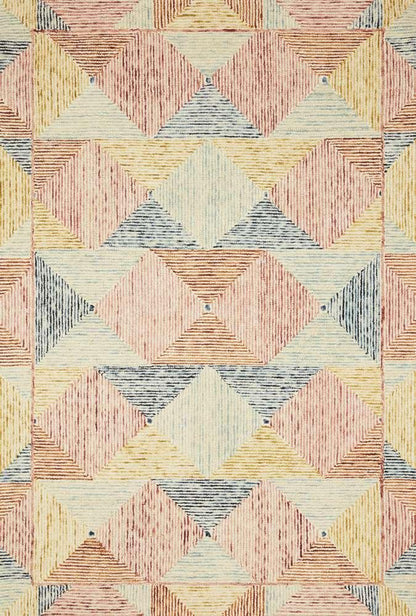 Loloi - Spectrum Ivory / Multi 8-6in x 12 Area Rug - SPECSPE-01IVML86C0 veiw 1
