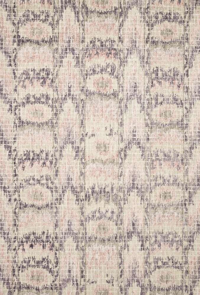 Loloi - Tatum Blush / Raisin 18in x 18in Sample Rug - TATUTW-06BHRS160S veiw 1