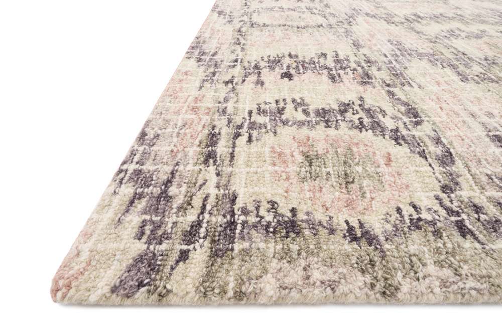 Loloi - Tatum Blush / Raisin 18in x 18in Sample Rug - TATUTW-06BHRS160S veiw 2