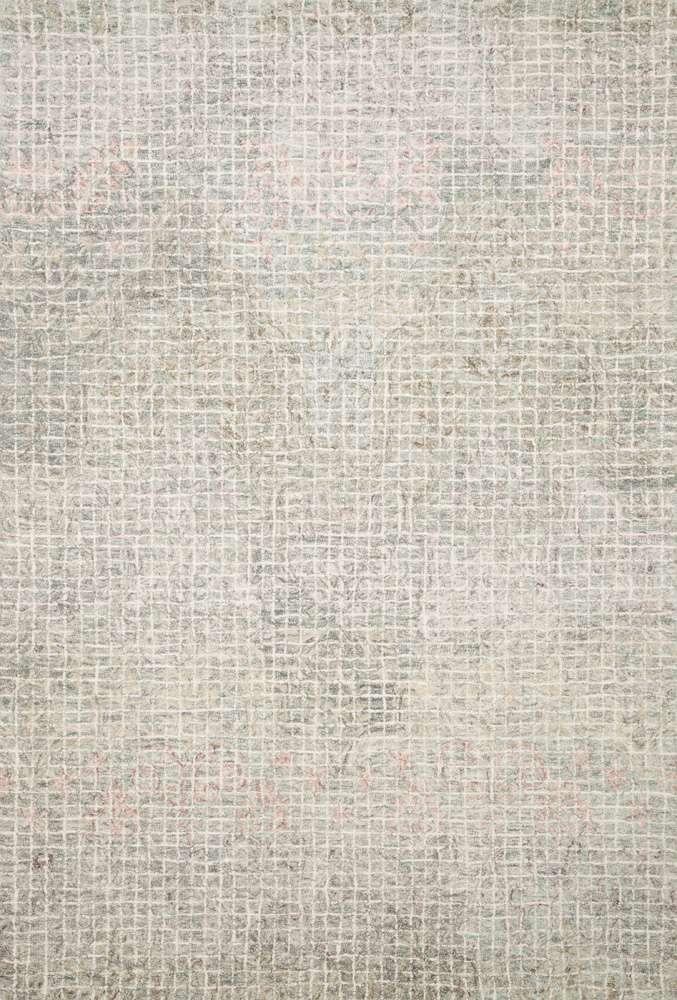 Loloi - Tatum Grey / Blush 18in x 18in Sample Rug - TATUTW-04GYBH160S veiw 1