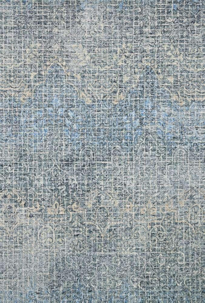 Loloi - Tatum Ink / Blue 18in x 18in Sample Rug - TATUTW-04IKBB160S veiw 1