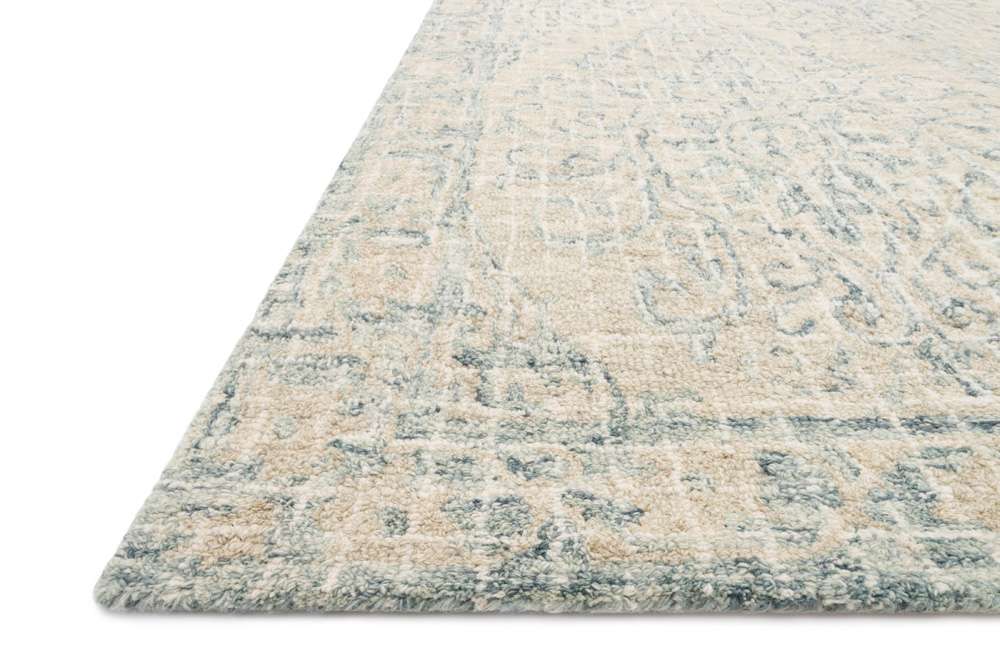 Loloi - Tatum Natural / Sky 18in x 18in Sample Rug - TATUTW-05NASC160S veiw 2