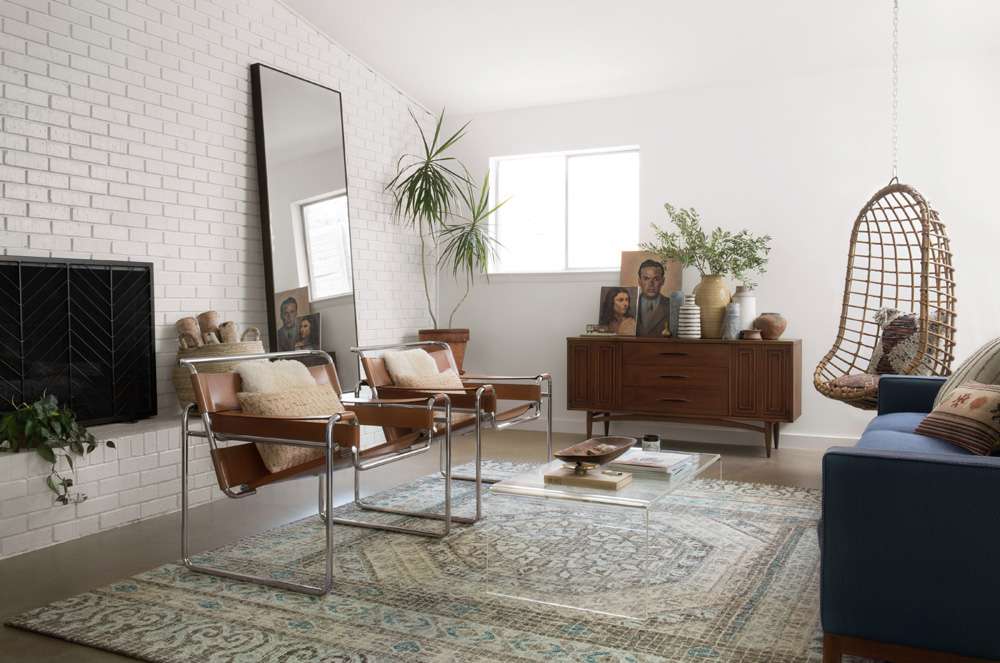 Loloi - Tatum Stone / Blue 9-3in x 13 Area Rug - TATUTW-02SNBB93D0 veiw 5