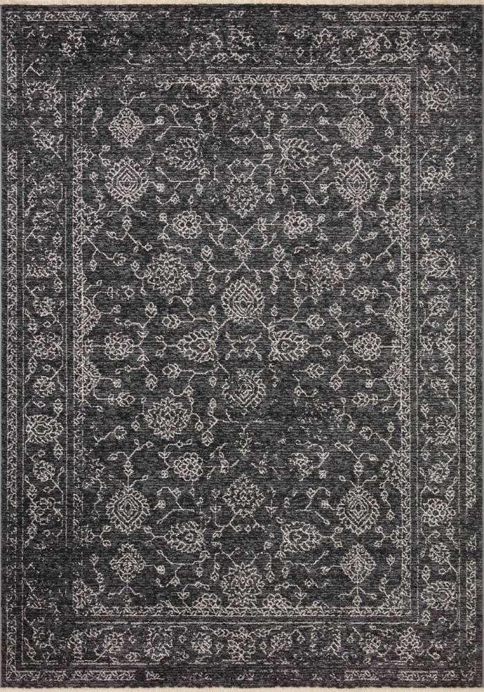 Loloi - Vance Charcoal / Dove 18in x 18in Sample Rug - VANCVAN-09CCDV160S veiw 1