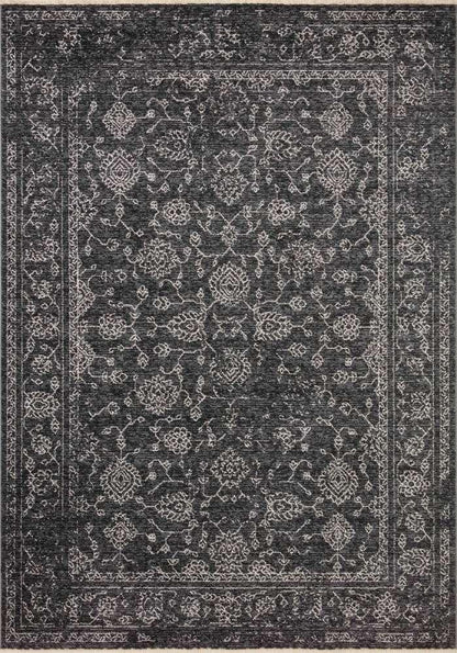 Loloi - Vance Charcoal / Dove 18in x 18in Sample Rug - VANCVAN-09CCDV160S veiw 1