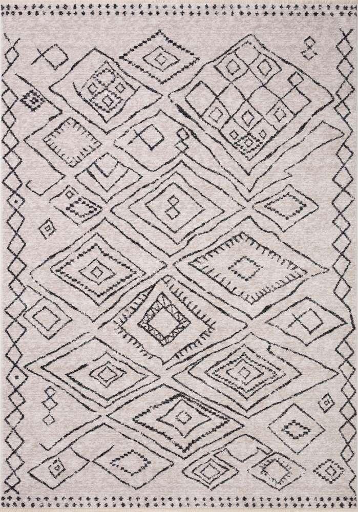 Loloi - Vance Dove / Charcoal 5-3in x 7-9in Area Rug - VANCVAN-06DVCC5379 veiw 1