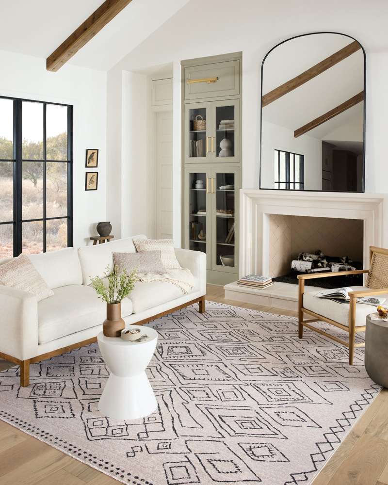 Loloi - Vance Dove / Charcoal 5-3in x 7-9in Area Rug - VANCVAN-06DVCC5379 veiw 2