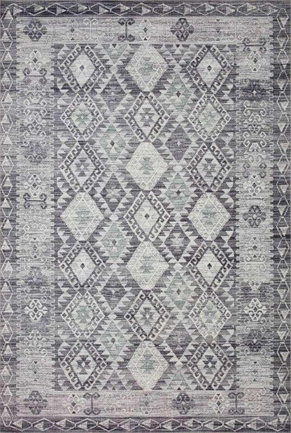 Loloi - Zion Charcoal / Slate 7-6in x 9-6in Area Rug - ZIONZIO-03CCSL7696 veiw 1