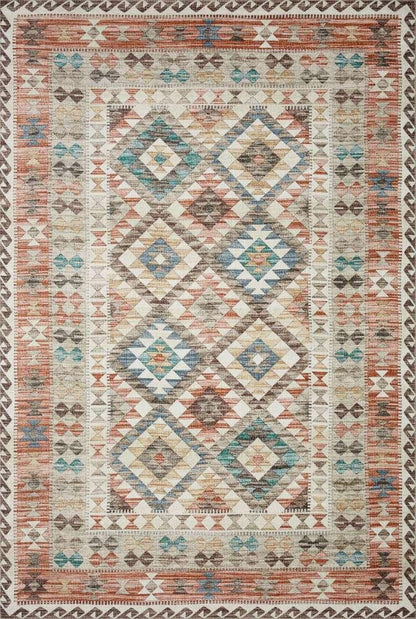 Loloi - Zion Ivory / Multi 7-6in x 9-6in Area Rug - ZIONZIO-04IVML7696 veiw 1