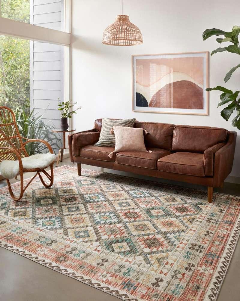 Loloi - Zion Ivory / Multi 7-6in x 9-6in Area Rug - ZIONZIO-04IVML7696 veiw 2
