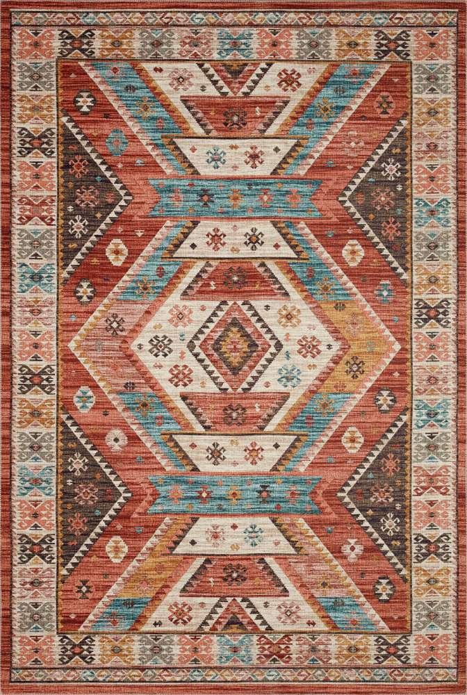 Loloi - Zion Red / Multi 8-6in x 11-6in Area Rug - ZIONZIO-05REML86B6 veiw 1