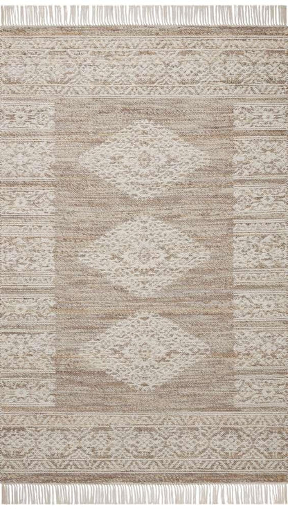 Angela Rose x Loloi - Rivers Lilac / Ivory 18in x 18in Sample Rug - RIVRRIV-05LIIV160S veiw 1