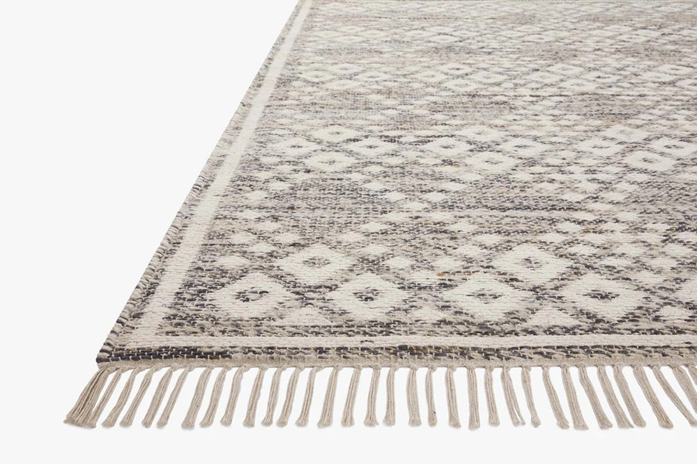 Angela Rose x Loloi - Rivers Denim / Ivory 2-6in x 7-6in Runner Rug - RIVRRIV-01DEIV2676 view 2