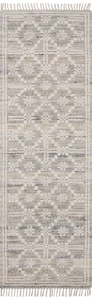 Angela Rose x Loloi - Rivers Lagoon / Ivory 2-6in x 7-6in Runner Rug - RIVRRIV-02LJIV2676 veiw 1