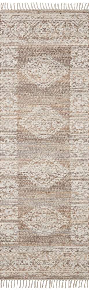 Angela Rose x Loloi - Rivers Lilac / Ivory 2-6in x 7-6in Runner Rug - RIVRRIV-05LIIV2676 view 1