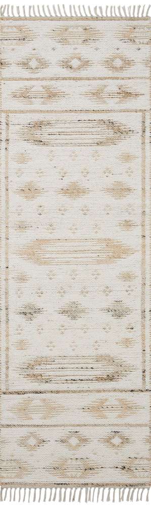 Angela Rose x Loloi - Rivers Natural / Ivory 2-6in x 7-6in Runner Rug - RIVRRIV-04NAIV2676 view 1