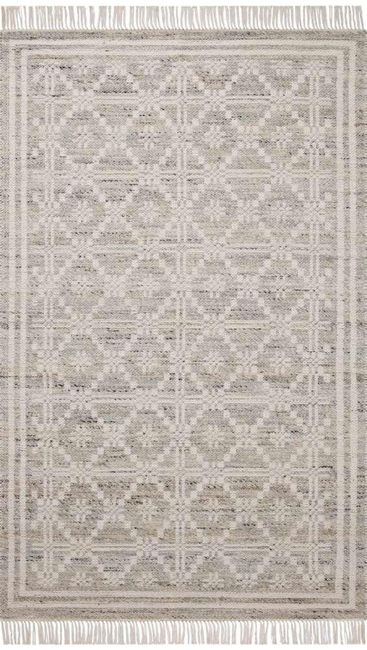 Angela Rose x Loloi - Rivers Lagoon / Ivory 5-0in x 7-6in Area Rug - RIVRRIV-02LJIV5076 veiw 1