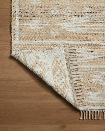 Angela Rose x Loloi - Rivers Natural / Ivory 5-0in x 7-6in Area Rug - RIVRRIV-04NAIV5076 view 5
