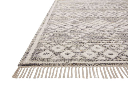 Angela Rose x Loloi - Rivers Denim / Ivory 7-9in x 9-9in Area Rug - RIVRRIV-01DEIV7999 veiw 3