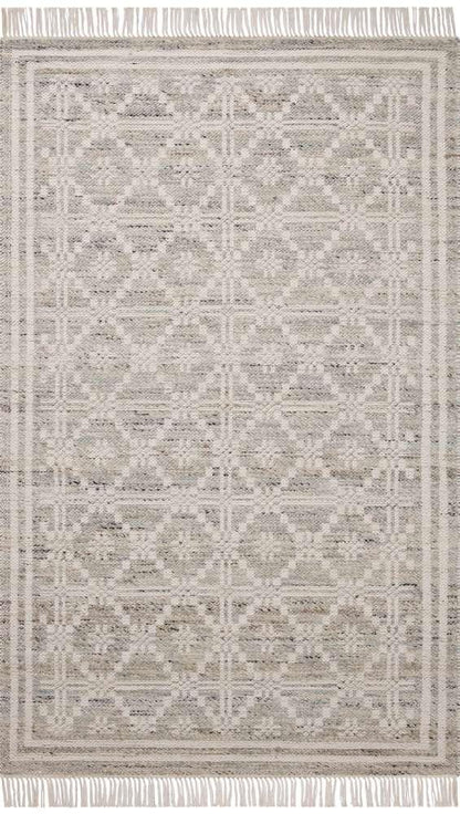 Angela Rose x Loloi - Rivers Lagoon / Ivory 7-9in x 9-9in Area Rug - RIVRRIV-02LJIV7999 veiw 1