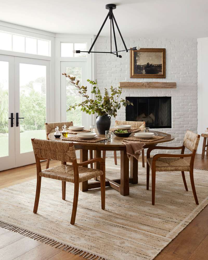 Angela Rose x Loloi - Rivers Natural / Ivory 7-9in x 9-9in Area Rug - RIVRRIV-04NAIV7999 veiw 2