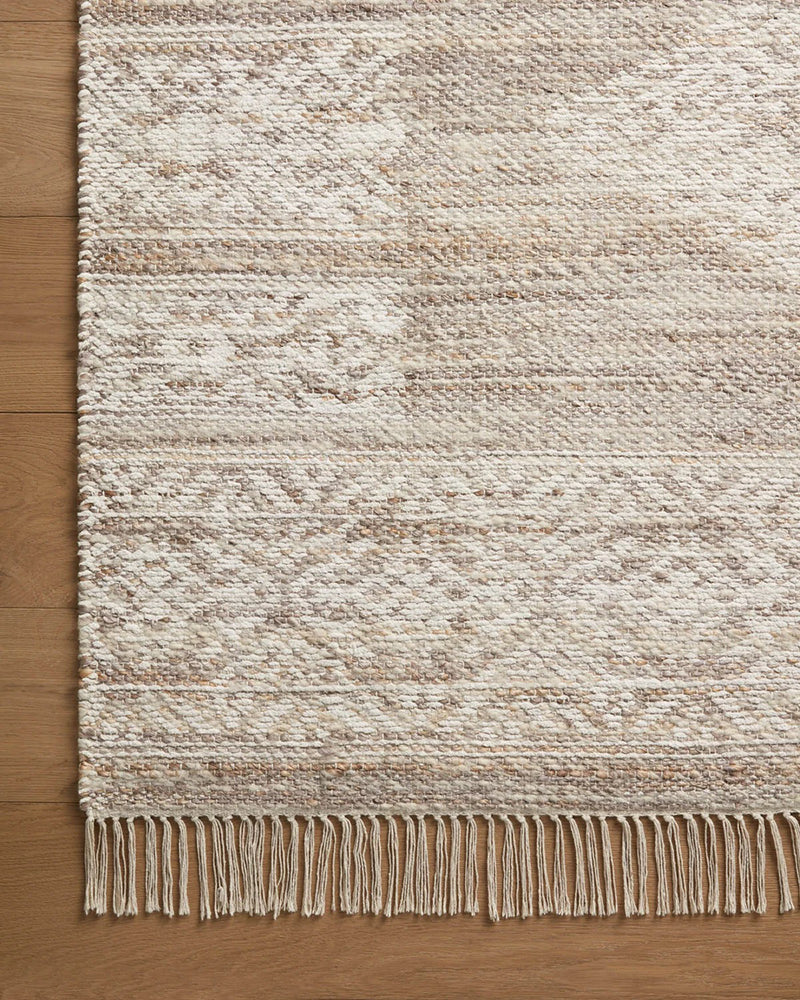 Angela Rose x Loloi - Rivers Lilac / Ivory 9-3in x 13 Area Rug - RIVRRIV-05LIIV93D0 view 4