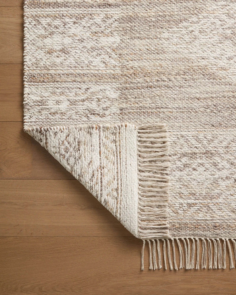 Angela Rose x Loloi - Rivers Lilac / Ivory 9-3in x 13 Area Rug - RIVRRIV-05LIIV93D0 view 5
