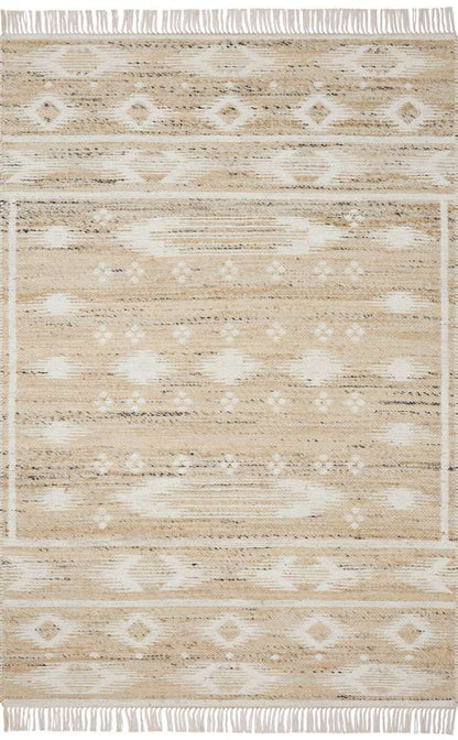Angela Rose x Loloi - Rivers Natural / Ivory 9-3in x 13 Area Rug - RIVRRIV-04NAIV93D0 veiw 1