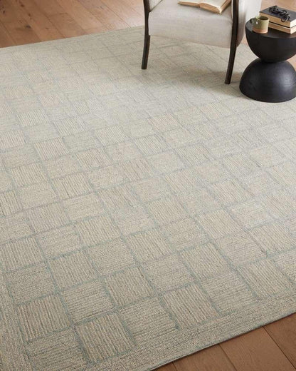 Chris Loves Julia x Loloi - Francis Silver / Sky 3-6in x 5-6in Accent Rug - FRASFRA-03SISC3656 veiw 4
