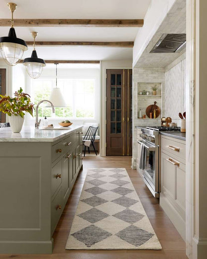 Chris Loves Julia x Loloi - Francis Beige / Charcoal 8-6in x 12 Area Rug - FRASFRA-01BECC86C0 veiw 6