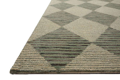 Chris Loves Julia x Loloi - Francis Spa / Granite 9-3in x 13 Area Rug - FRASFRA-01SPGN93D0 veiw 5