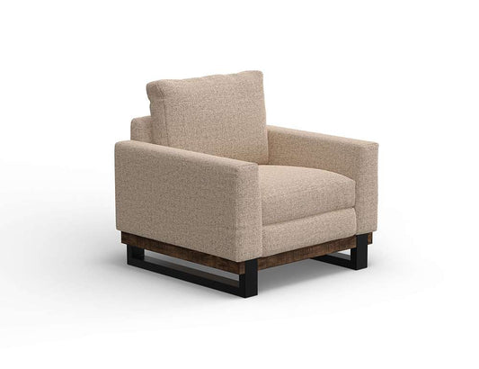 IFD - Blackburn - Metal & Wood Base, Armchair - IUP778-ACH-175 veiw 1