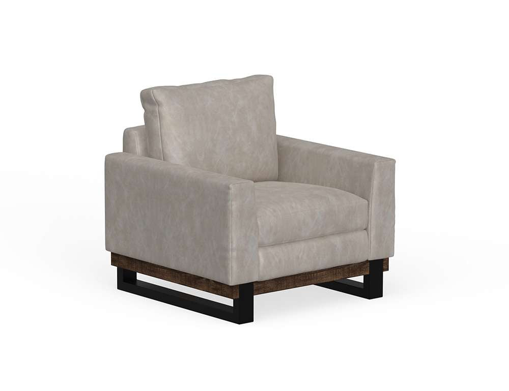 IFD - Blackburn - Metal & Wood Base, Armchair - IUP778-ACH-210 veiw 1