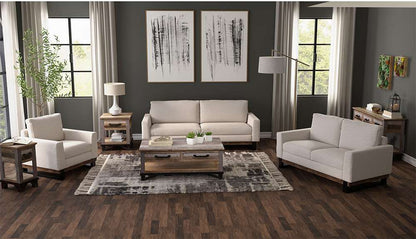 IFD - Blackburn - Metal & Wood Base, Loveseat - IUP778-LOV-161 veiw 2