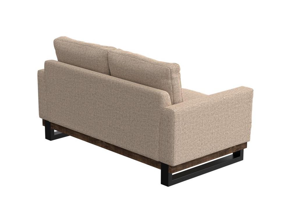 IFD - Blackburn - Metal & Wood Base, Loveseat - IUP778-LOV-175 veiw 4