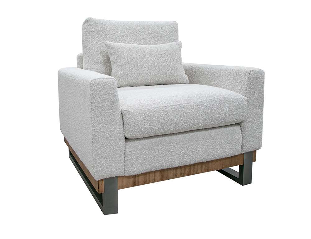 IFD - Mita - Metal & Wood Base, Armchair - IUP241-ACH-101 veiw 1
