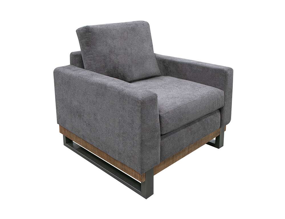 IFD - Mita - Metal & Wood Base, Armchair - IUP241-ACH-121 veiw 1