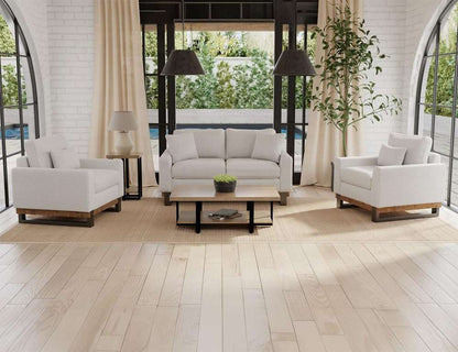 IFD - Mita - Metal & Wood Base, Loveseat - IUP241-LOV-101 veiw 2