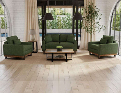 IFD - Mita - Metal & Wood Base, Loveseat - IUP241-LOV-111 veiw 2