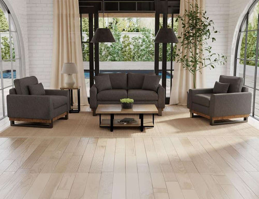 IFD - Mita - Metal & Wood Base, Loveseat - IUP241-LOV-121 veiw 2
