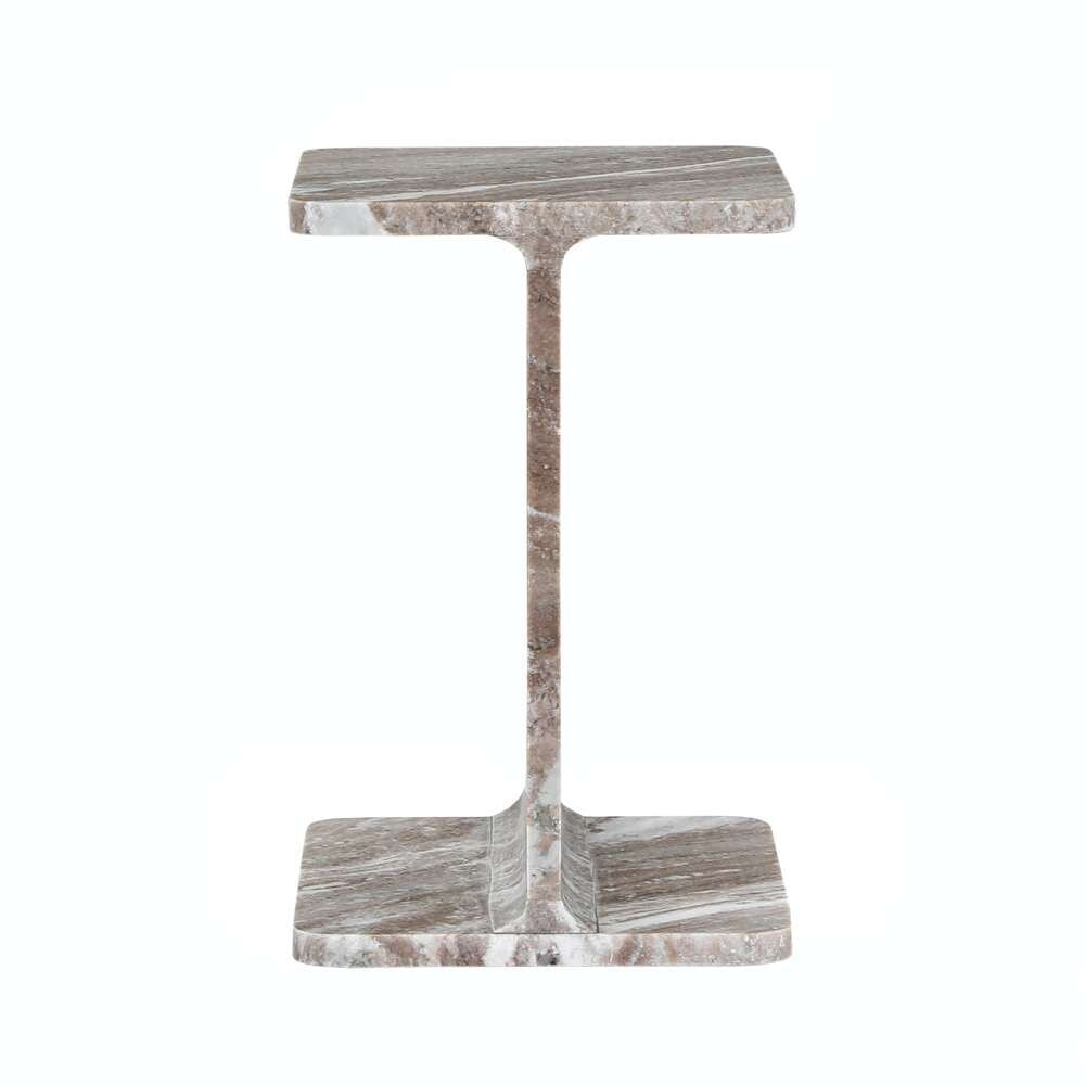 Jofran - Enzo Luxury Genuine Solid Marble Icon End Table - 2330-ENZOTNT veiw 2