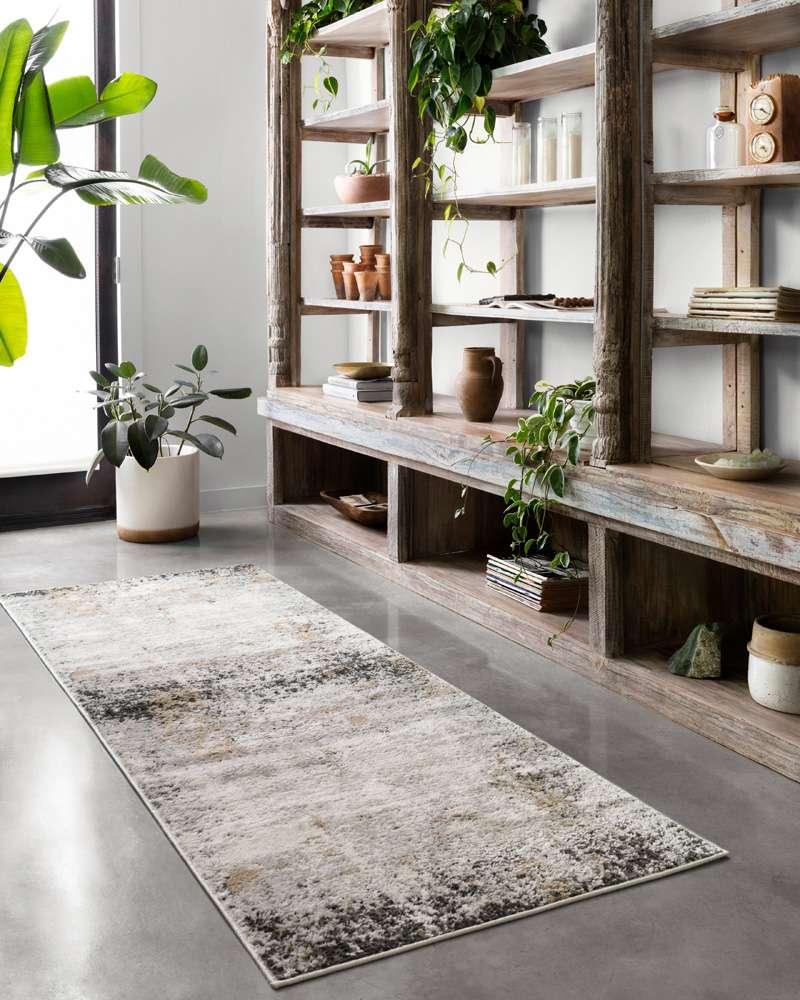 Loloi - Alchemy Granite / Gold 3-4in x 5-7in Accent Rug - ALCHALC-02GNGO3457 veiw 3
