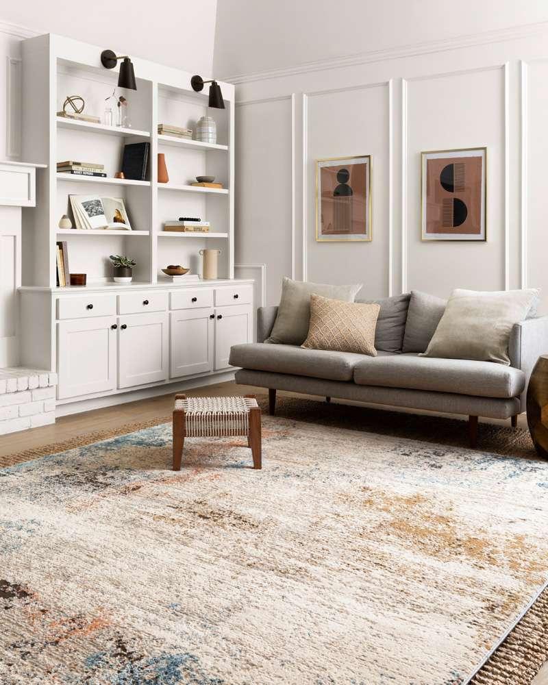Loloi - Alchemy Ivory / Multi 3-4in x 5-7in Accent Rug - ALCHALC-03IVML3457 veiw 2