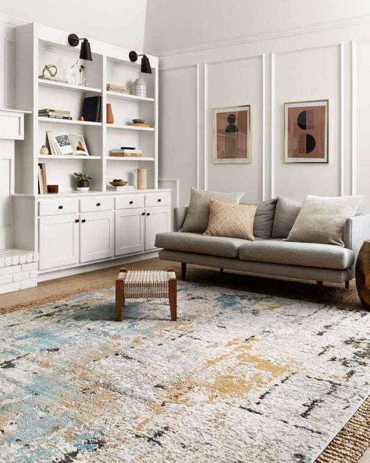 Loloi - Alchemy Stone / Slate 9-9in x 13-6in Area Rug - ALCHALC-01SNSL99D6 veiw 2