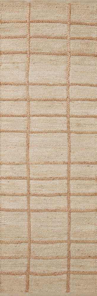 Loloi - Bodhi Ivory / Natural 2-6in x 7-6in Runner Rug - BODIBOD-04IVNA2676 veiw 1