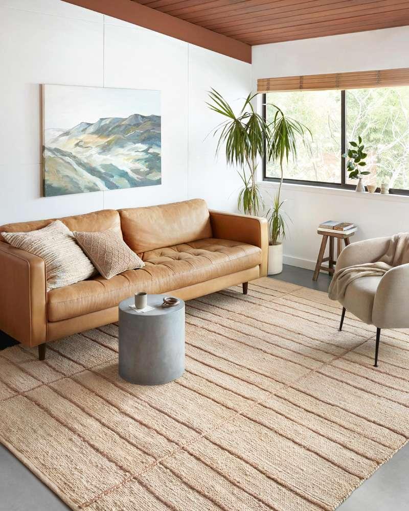 Loloi - Bodhi Ivory / Natural 9-3in x 13 Area Rug - BODIBOD-04IVNA93D0 veiw 2