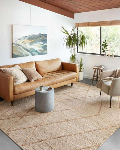 Loloi - Bodhi Ivory / Natural 9-3in x 13 Area Rug - BODIBOD-02IVNA93D0 veiw 2