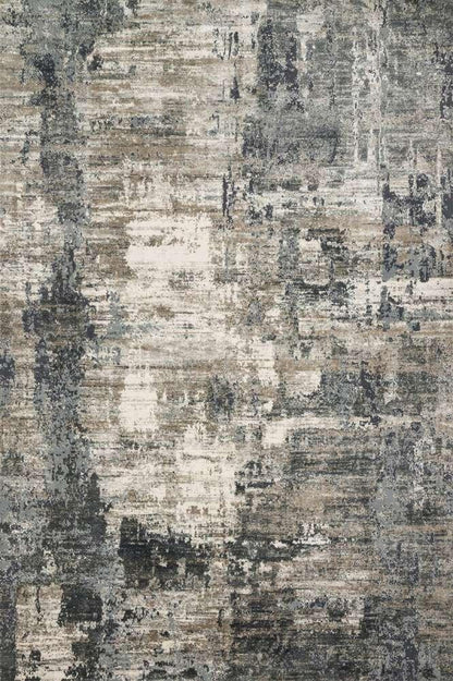 Loloi - Cascade Ivory / Charcoal 18in x 18in Sample Rug - CASACAS-03IVCC160S veiw 1